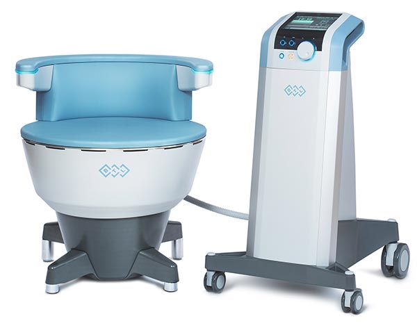 The Emsella Chair is designed for Pelvic Floor Care, including restoring control of their bladder, pelvic floor muscles and eliminate incontinence.